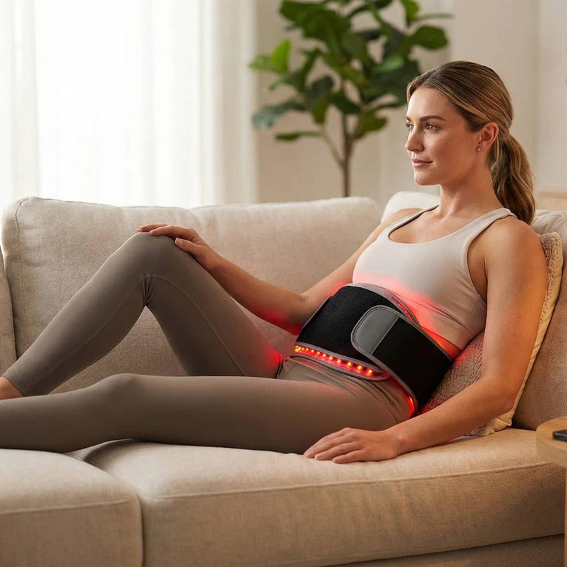 Flexible Dual Wavelength Infrared Light Therapy Wrap Pad