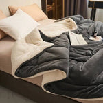 Kuschelige Fleece-Decke für Sofa und Bett – Perfekt für Reisen