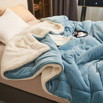 Kuschelige Fleece-Decke für Sofa und Bett – Perfekt für Reisen