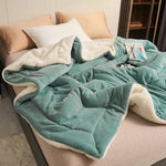 Kuschelige Fleece-Decke für Sofa und Bett – Perfekt für Reisen