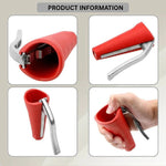 Practical zinc alloy nutcracker with lever mechanism