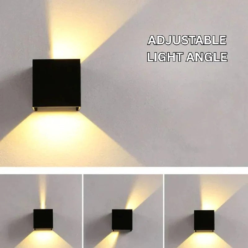 Kabellose Wandlampe mit elegante Umgebungsbeleuchtung