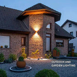 Kabellose Wandlampe mit elegante Umgebungsbeleuchtung