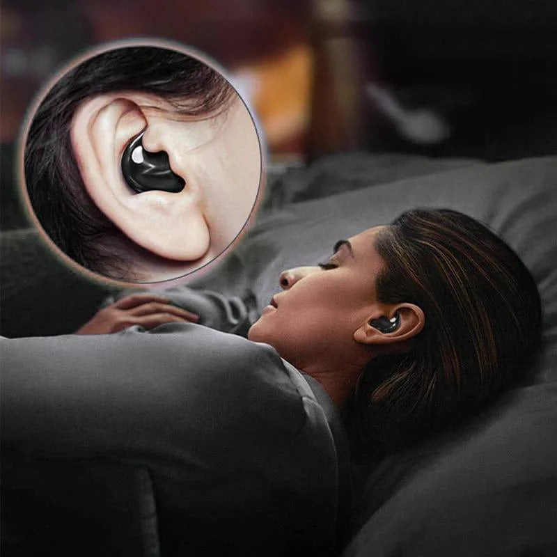 Flat, Wireless Sleep Headphones with Active Noise Cancelling