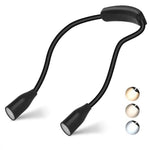 Flexible, Rechargeable LED Neck Light for Undisturbed Reading