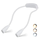 Flexible, Rechargeable LED Neck Light for Undisturbed Reading