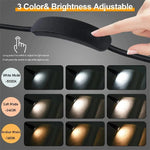 Flexible, Rechargeable LED Neck Light for Undisturbed Reading