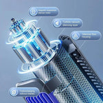 Portable Desk Fan with 3 Speeds and 2000mAh Battery