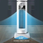 Portable Bladeless Air Cooler with Water Tank and Remote Control, 6 Speed Levels