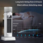 Portable Bladeless Air Cooler with Water Tank and Remote Control, 6 Speed Levels