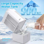 Compact USB table fan with soft light and timer function