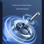 3-in-1 Tragbarer Ventilator mit Luftbefeuchter und DC-Motor