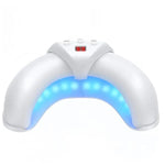 Portable light device for nail care for hands and feet