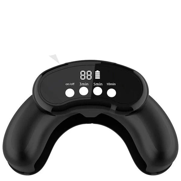 Portable light device for nail care for hands and feet