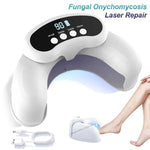 Portable light device for nail care for hands and feet
