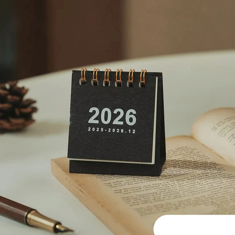 2026 Desk Calendar with Practical Planning Design