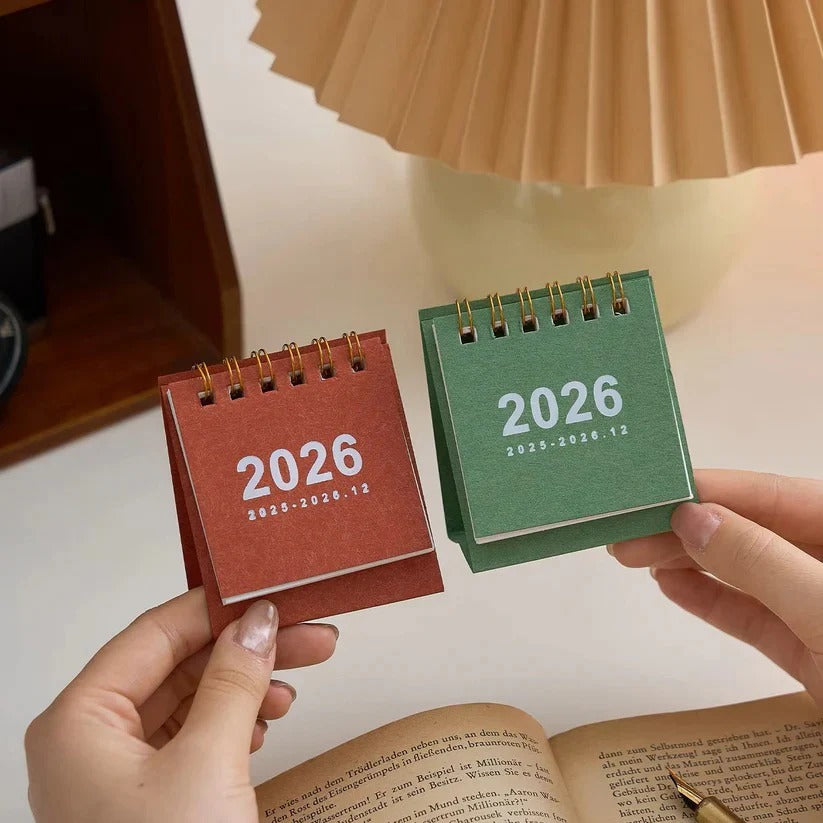 2026 Desk Calendar with Practical Planning Design