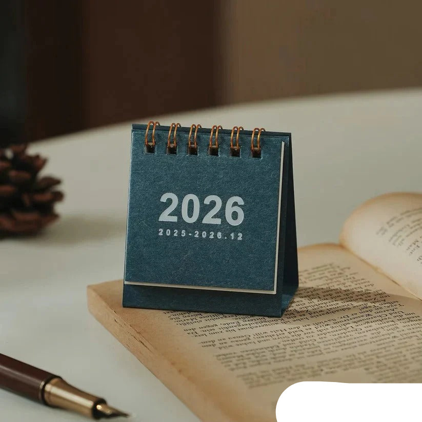 2026 Desk Calendar with Practical Planning Design