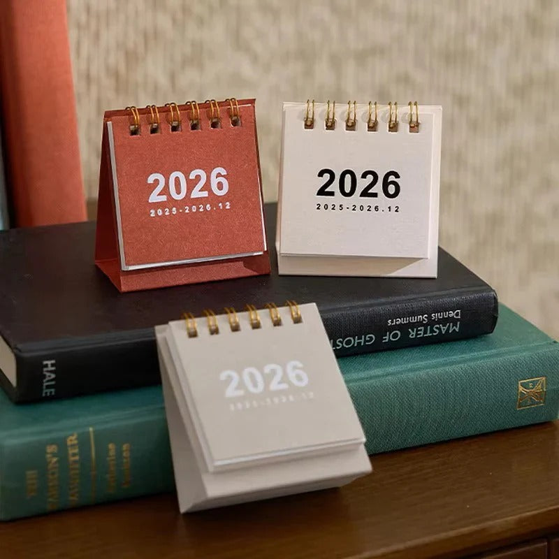 2026 Desk Calendar with Practical Planning Design