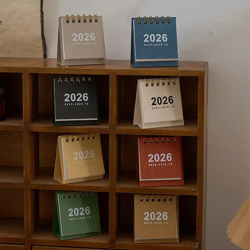 Praktischer Tischkalender 2026 für effektive Planung