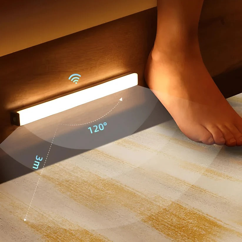 Bewegungsgesteuertes LED-Band mit Warmlicht für Innenräume