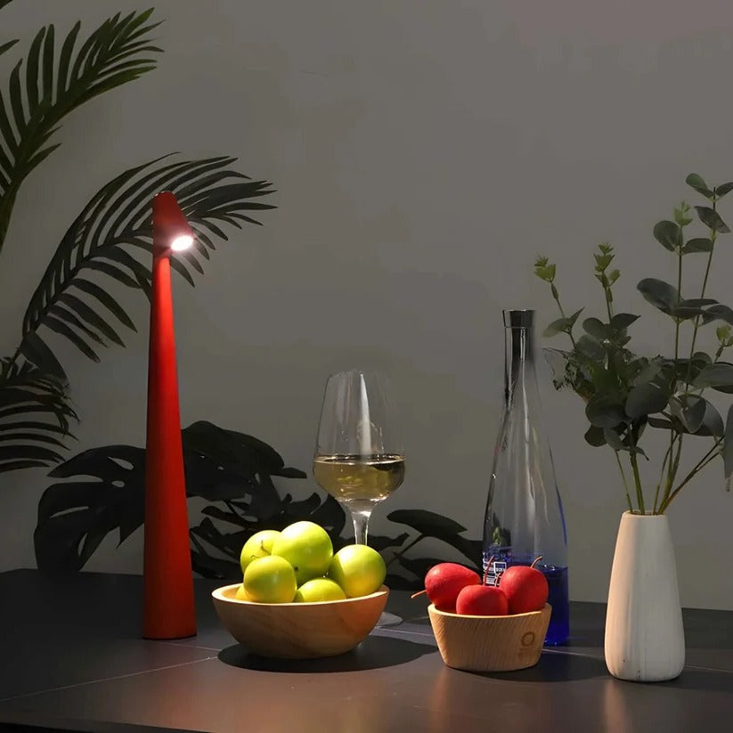Tragbare USB-Lampe mit dimmbarem Licht und elegantem Design
