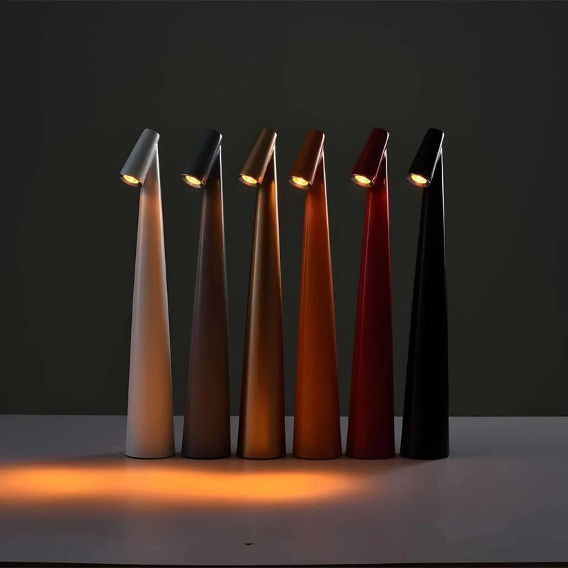 Tragbare USB-Lampe mit dimmbarem Licht und elegantem Design
