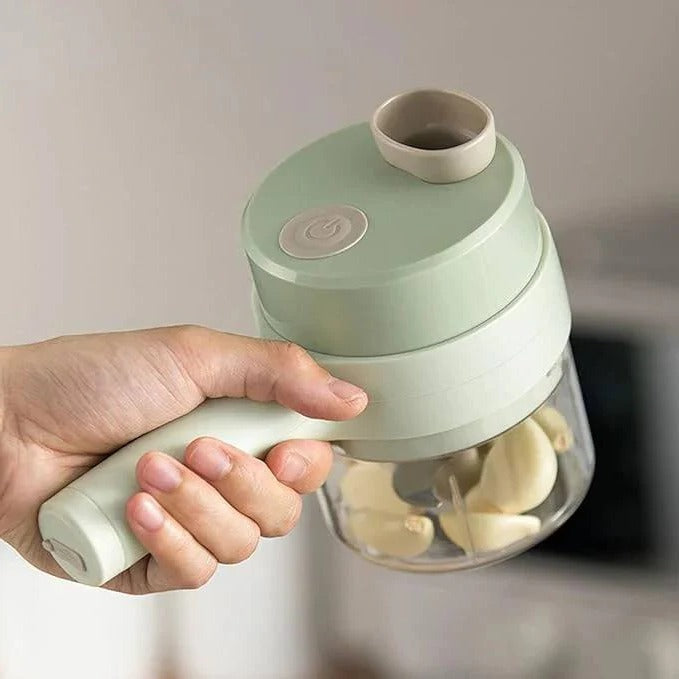 Automatic Vegetable Chopper with One-Touch Operation