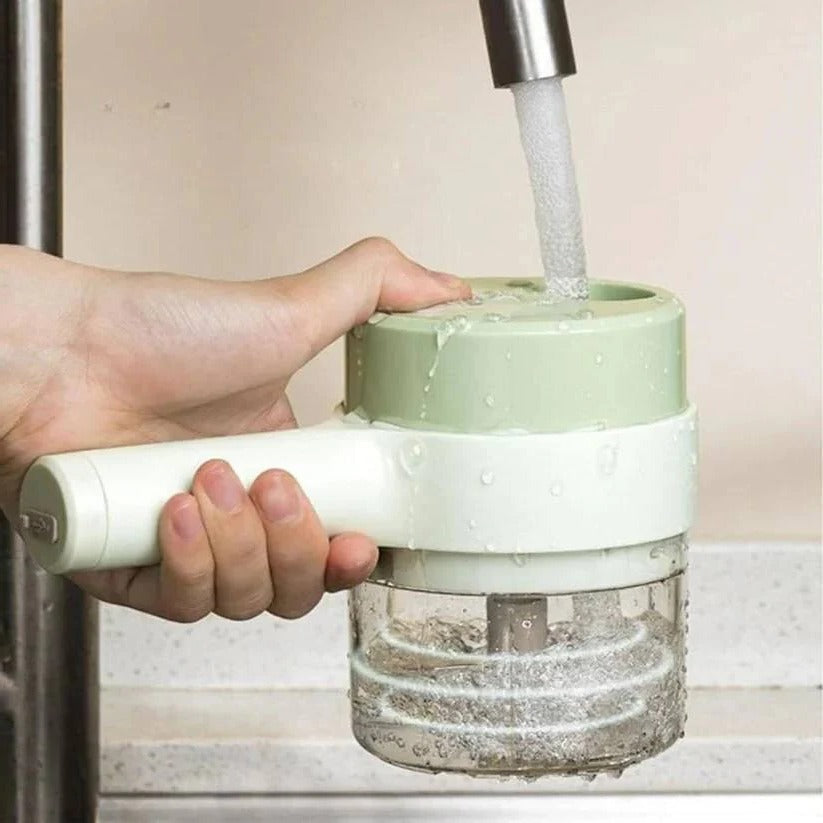 Automatic Vegetable Chopper with One-Touch Operation