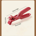Heat-resistant silicone handle for safe carrying of cookware