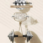 Adjustable Shower Head Holder with Suction Cup and Practical Storage