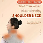 Heat-Assisted Neck and Shoulder Pad with 3 Temperature Settings and Automatic Shut-Off