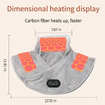 Heat-Assisted Neck and Shoulder Pad with 3 Temperature Settings and Automatic Shut-Off