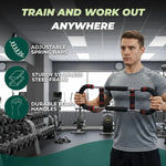 Verstellbarer Armtrainer mit Stahlfedern für effektives Oberkörpertraining
