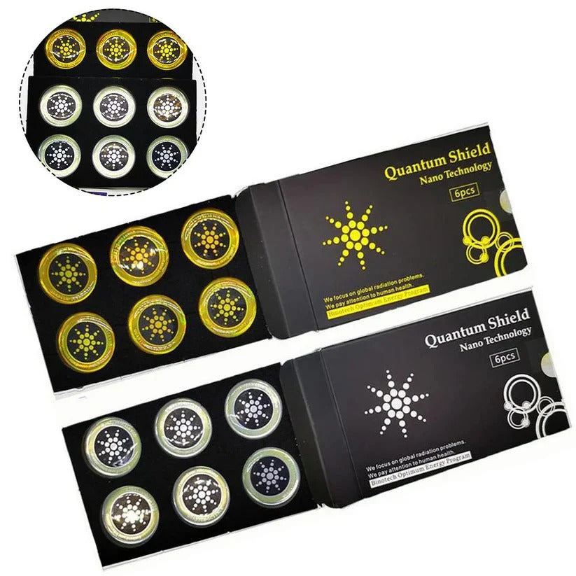 Ultra-Thin Silicone Stickers for Smartphones, Tablets, and Laptops, 6-Pack
