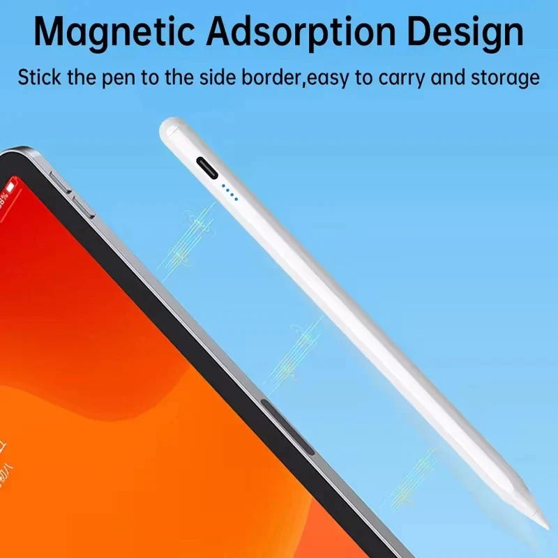 Präziser Stylus mit Magnethalterung für Tablets und Notizen