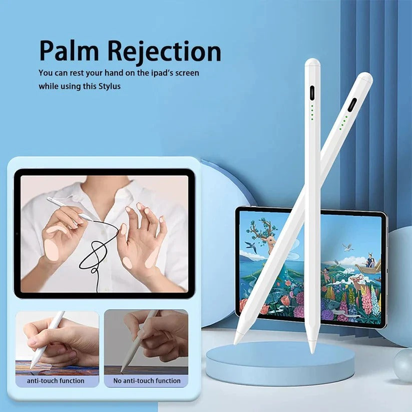 Präziser Stylus mit Magnethalterung für Tablets und Notizen