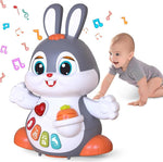 Musical Cuddly Bunny for Crawling Babies aged 6 to 12 Months