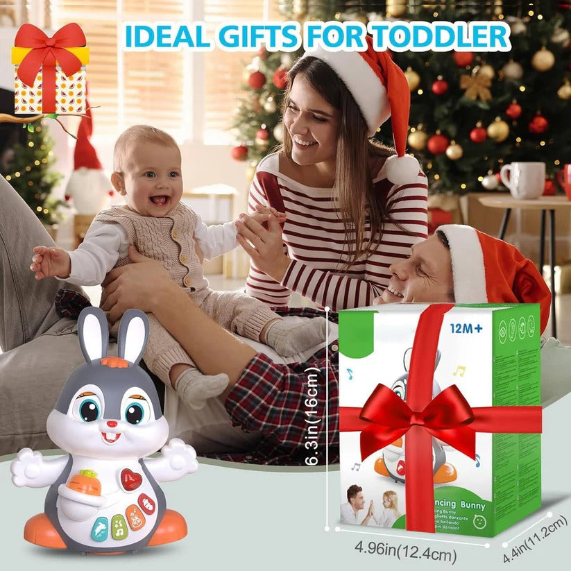 Musical Cuddly Bunny for Crawling Babies aged 6 to 12 Months