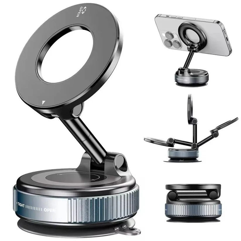 Kompakte Magnetische Handyhalterung für Autos mit 360° Drehfunktion