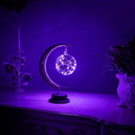 Comfortable 3D Moon Lamp with Detailed Surface Design