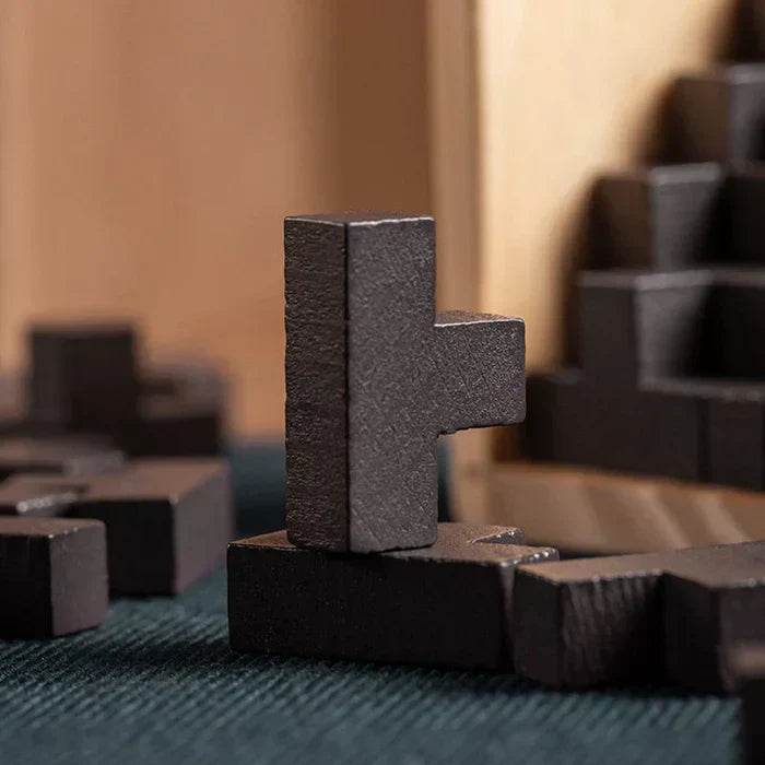 Kreativitätsförderndes 3D Holzpuzzle – DenkSpiel