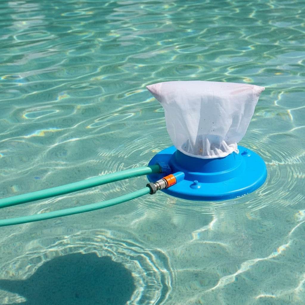 Efficient Leaf Vacuum for Your Pool with Garden Hose Connection