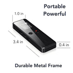 Digital Audio Recorder with Integrated Loudspeaker