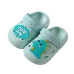 Children's slippers with a breathable design