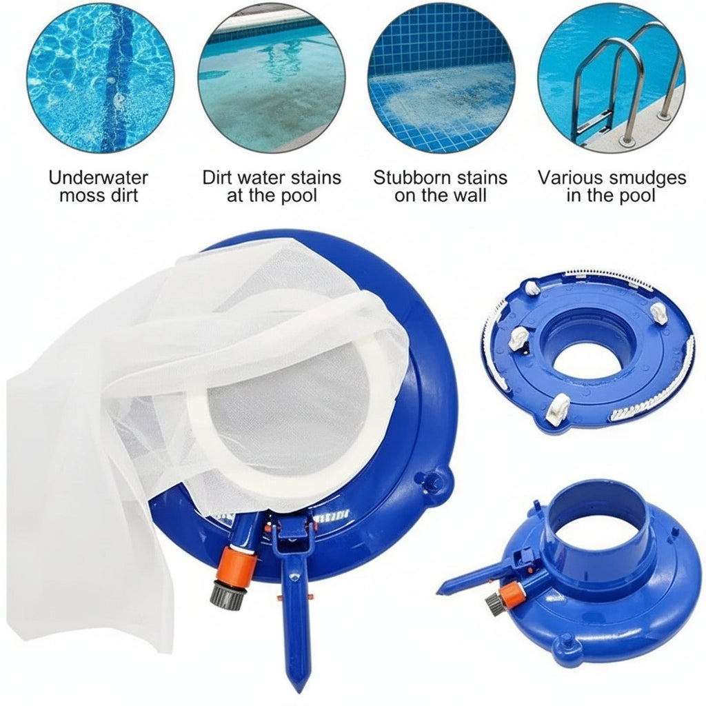 Efficient Leaf Vacuum for Your Pool with Garden Hose Connection