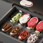 Practical spice rack – Keeps fresh, quick access