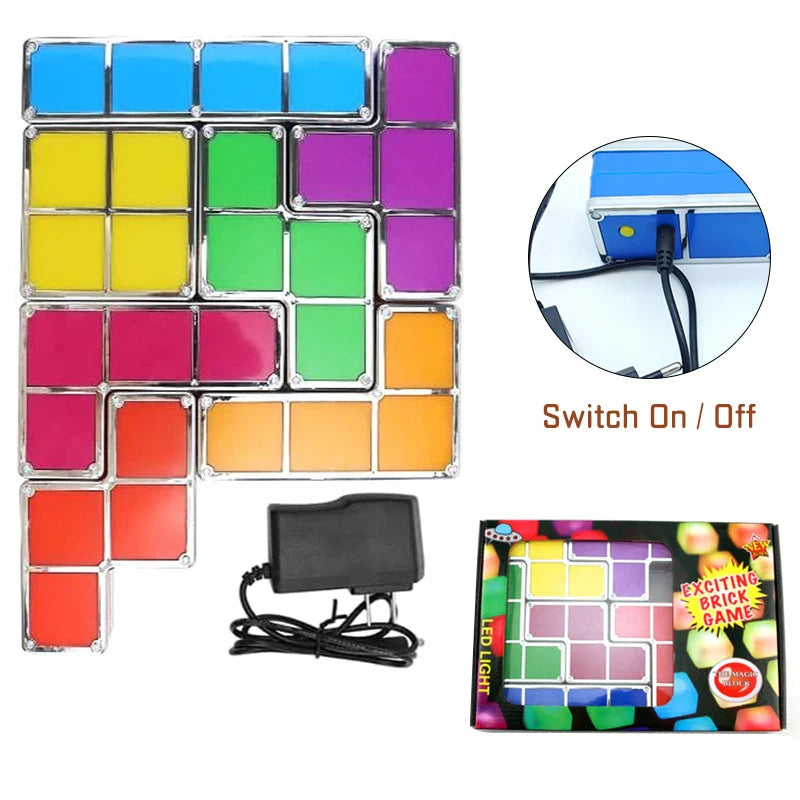 Modular Tetris Lamp - Creative Light Blocks for Individual Design