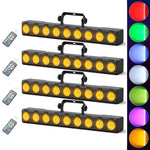 36W RGBW LED Lichtleiste für Partys mit Fernbedienung