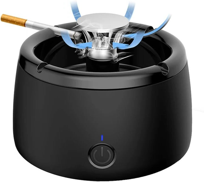 Electric smokeless ashtray